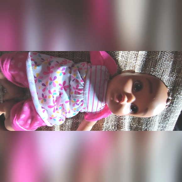 Honestly Cute My Sweet Baby 14 Inch Baby Ethnic Light Brown Skin Eyes - Picture 1 of 1